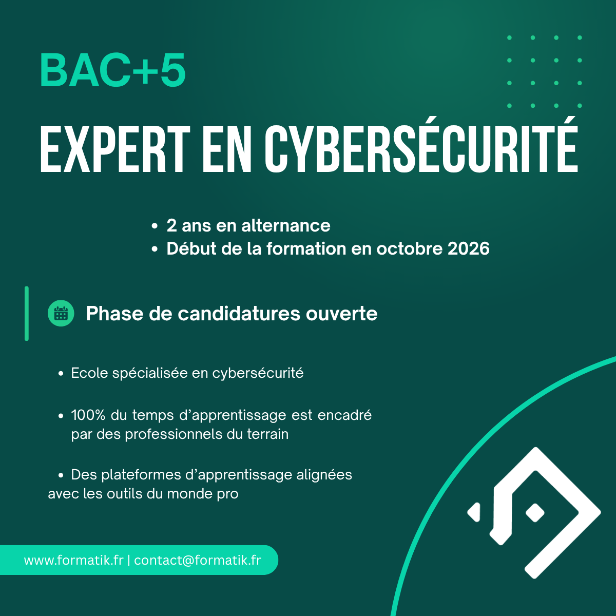 Visuel bac+5 expert cyber