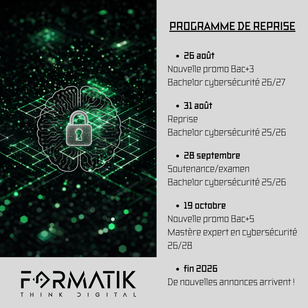 Programme de reprise